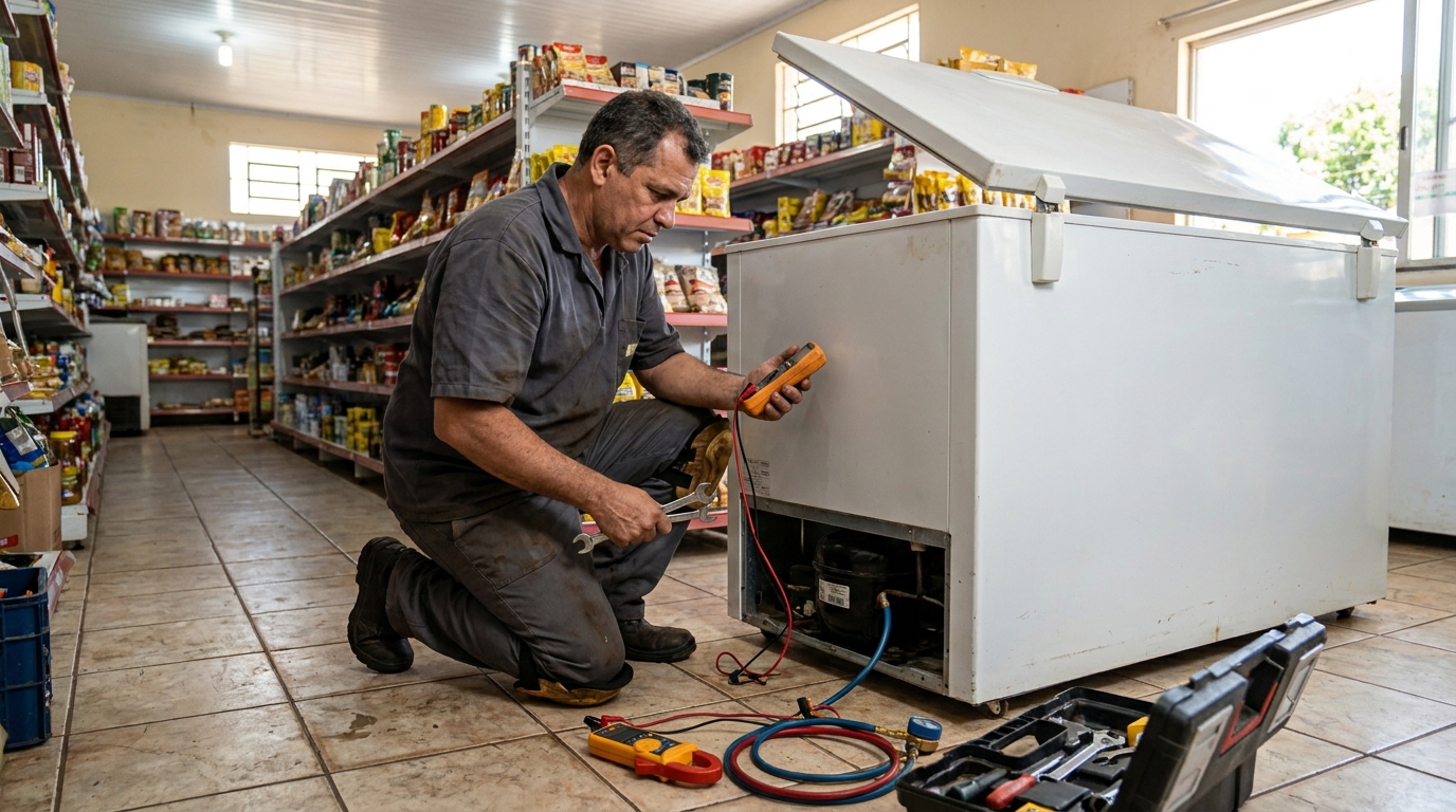 Manutenção em Motor Ventilador em Taubaté‑SP