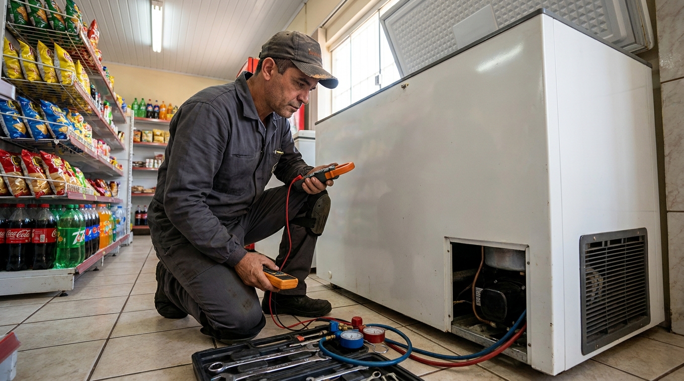Recuperação de Refrigeração em Taubaté‑SP